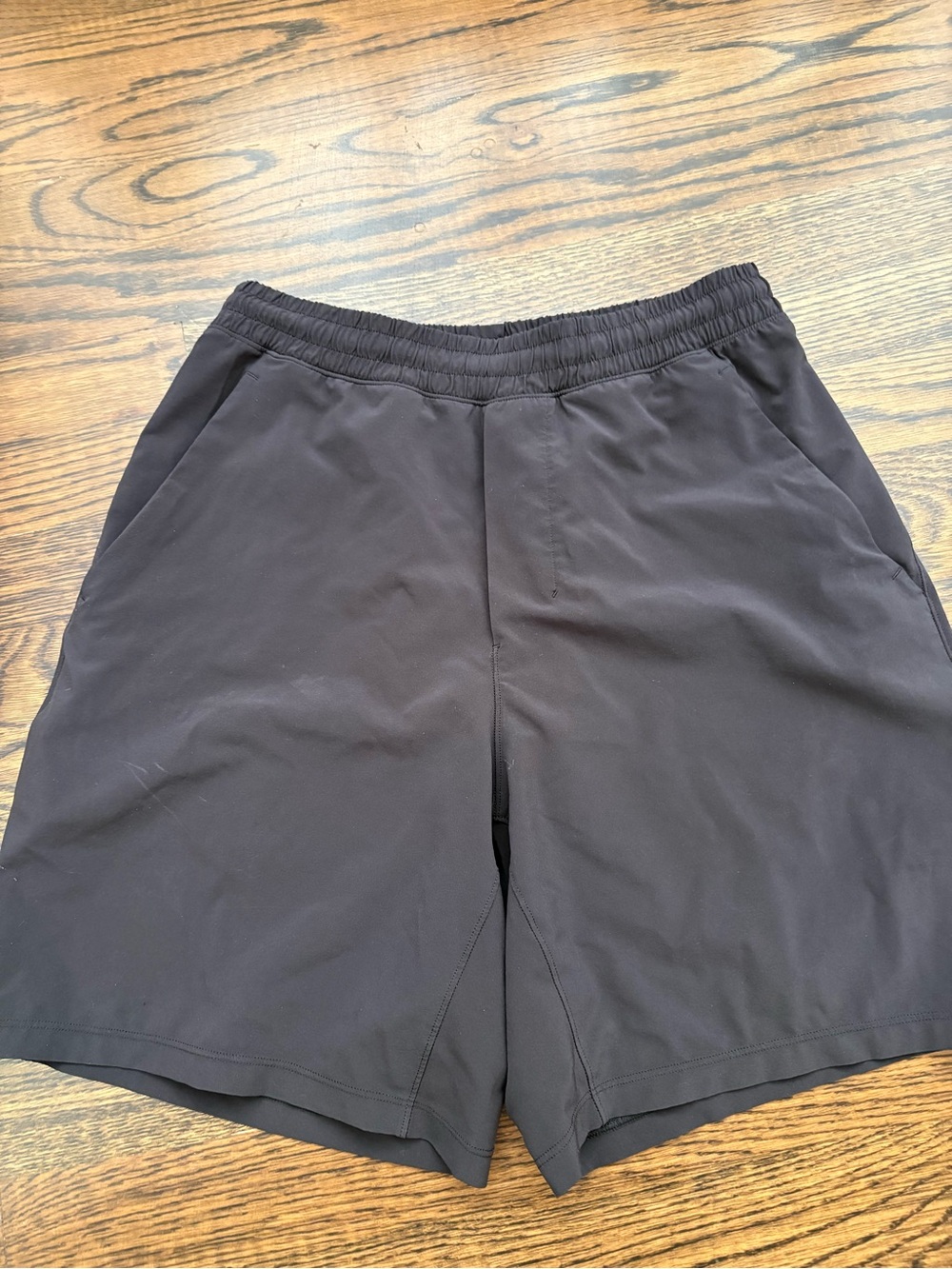 Men's Lululemon Pace Breaker Black  Shorts - Unlined 7”